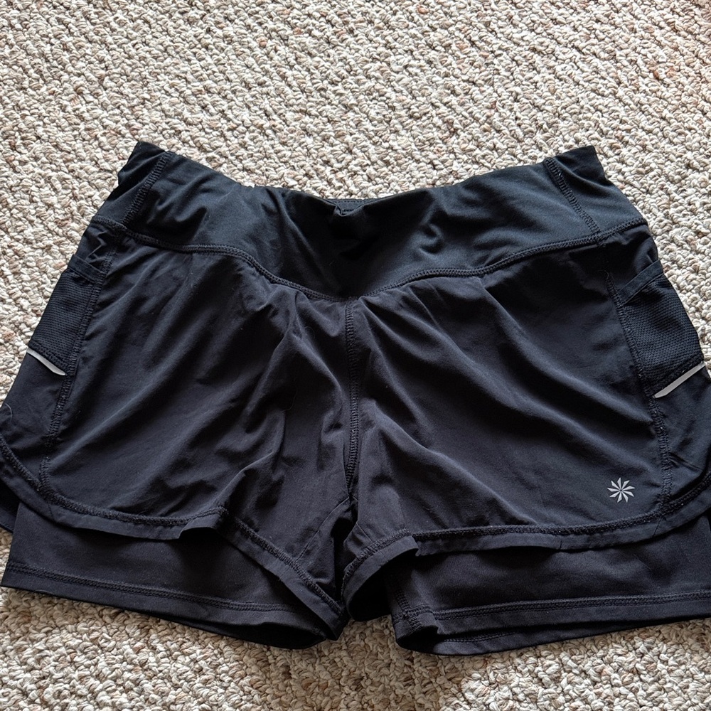 Athleta Women's Black Athletic Shorts